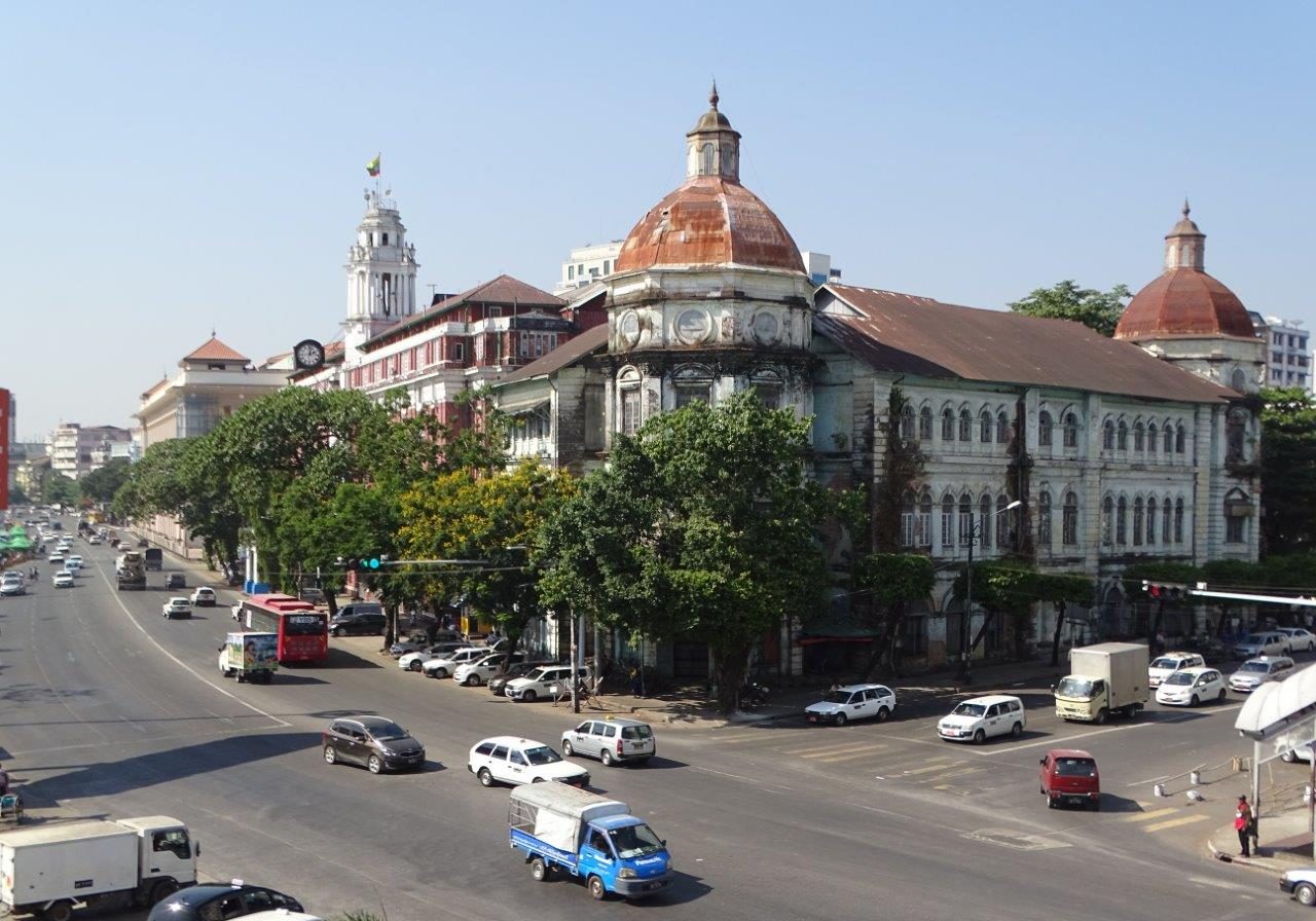 Yangon, Innenstadt